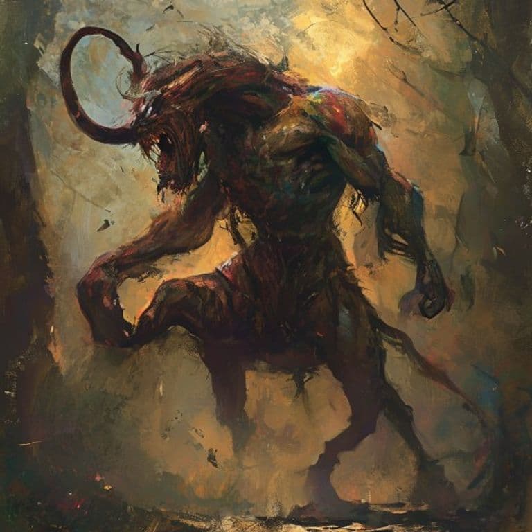 Centaur — fantasy monster illustration