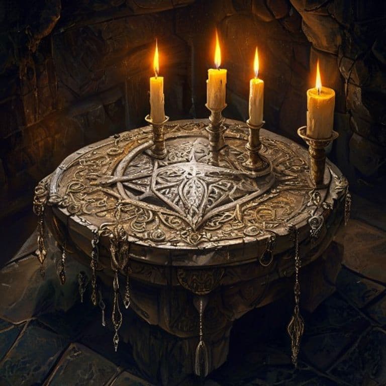 That Which Spies From Infinity’s True Name — fantasy item illustration