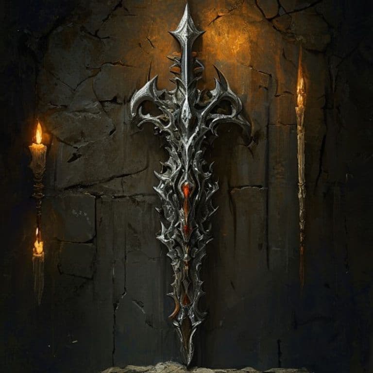 Scourge of Devotion — fantasy item illustration