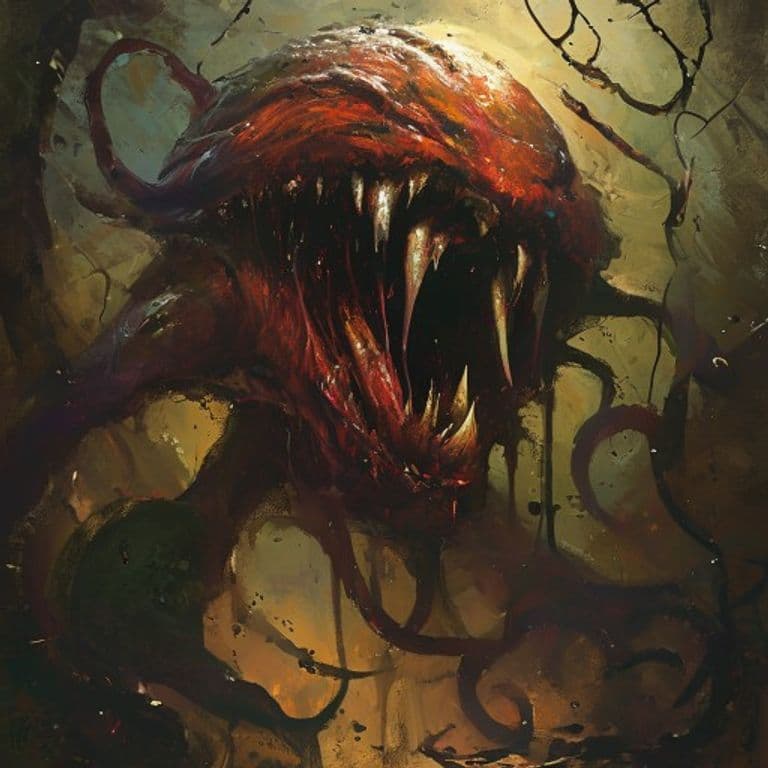 Oozasis — fantasy monster illustration