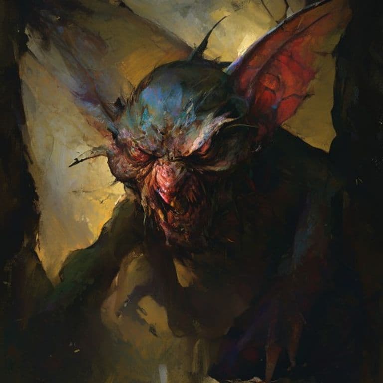 Veritigibbet — fantasy monster illustration