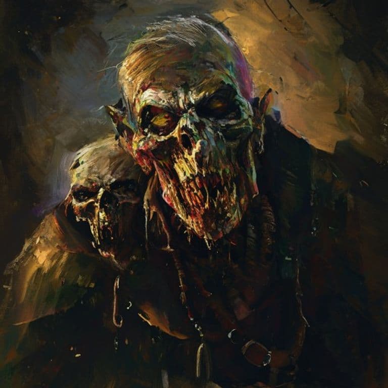 Lord Zombie — fantasy monster illustration