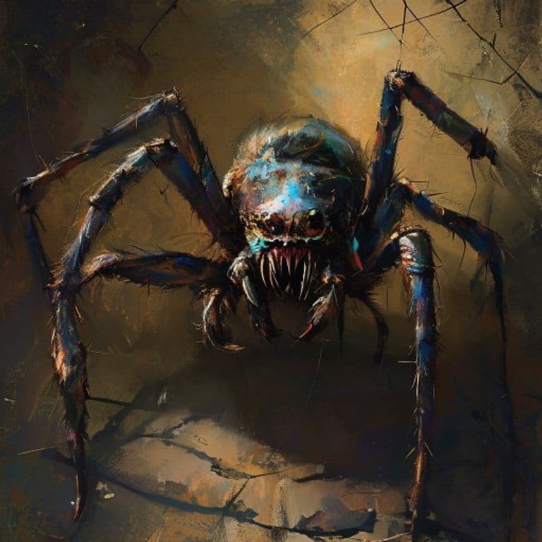 Spider — fantasy monster illustration