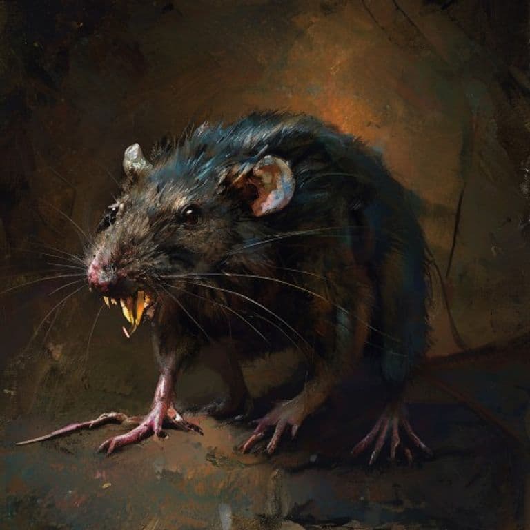 Rat — fantasy monster illustration