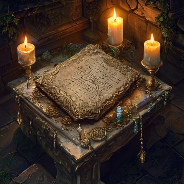 Manual of Bodily Health — fantasy item illustration