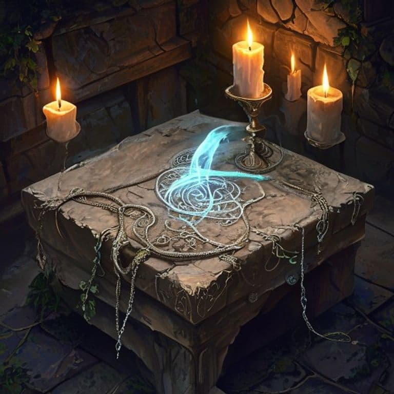 Ghost Thread — fantasy item illustration