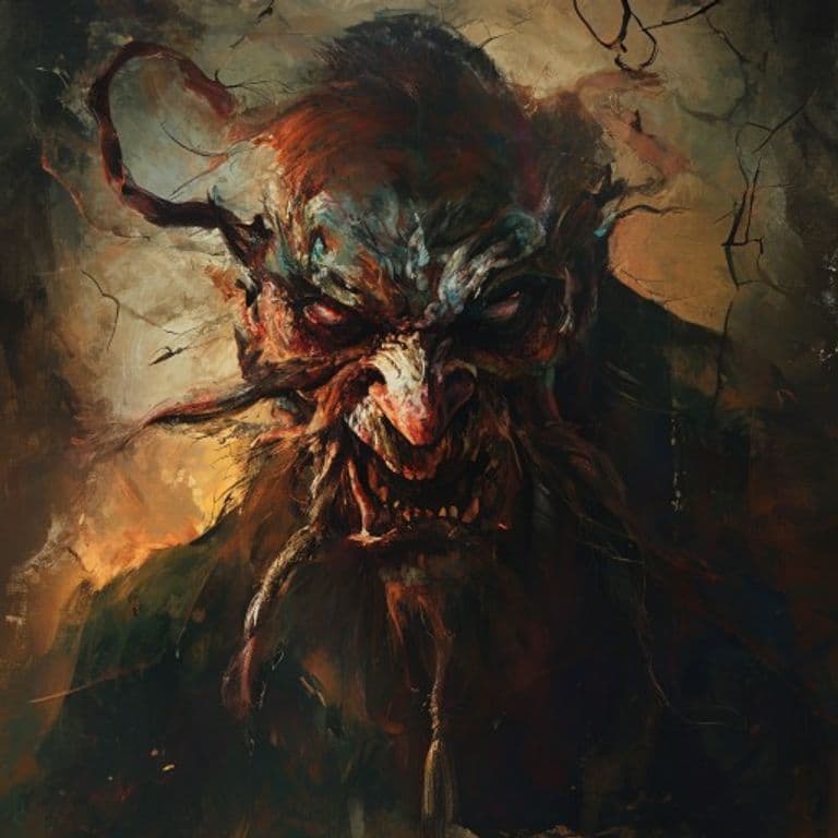Jiangshi — fantasy monster illustration