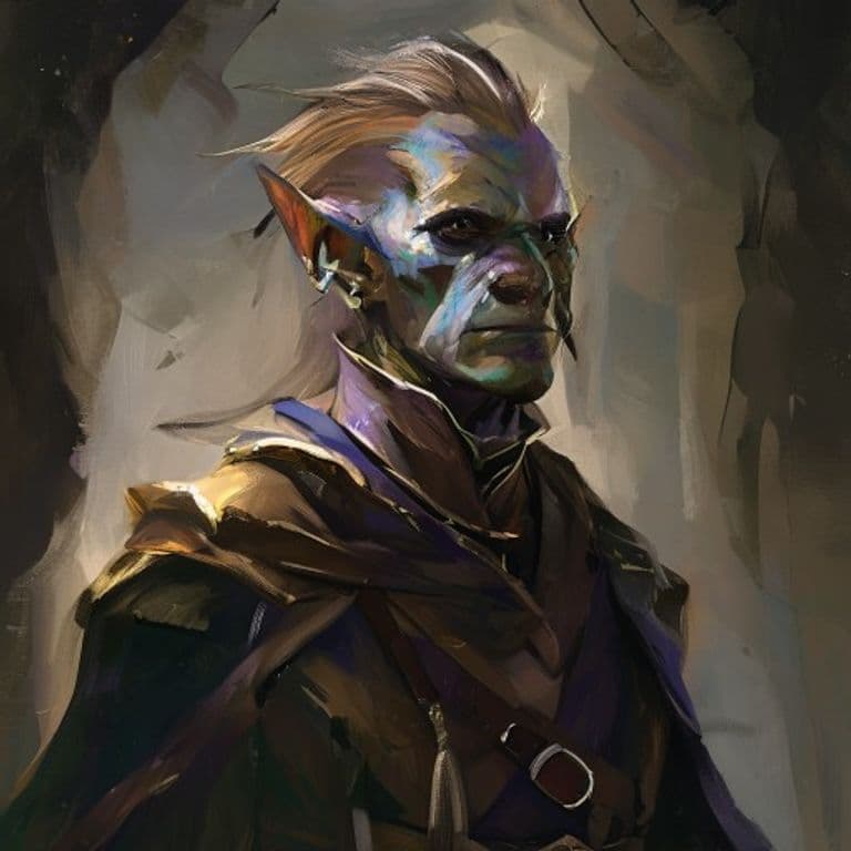 Satarre — fantasy race character portrait