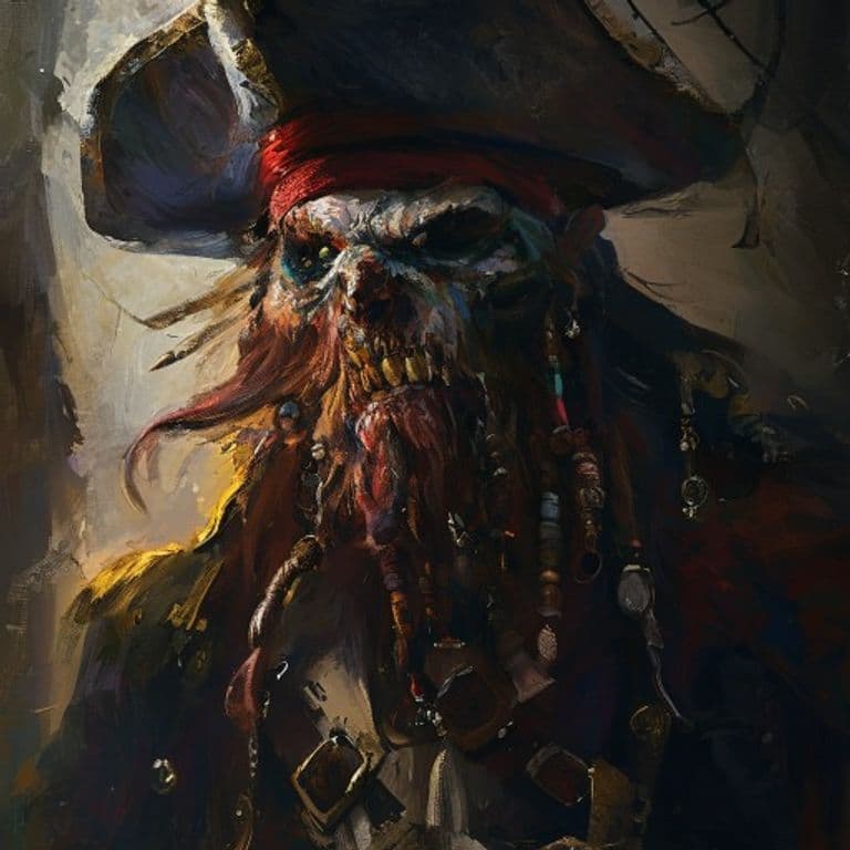 Pirate — fantasy monster illustration