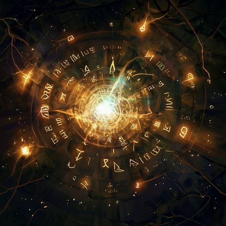 Find Traps — fantasy spell effect illustration