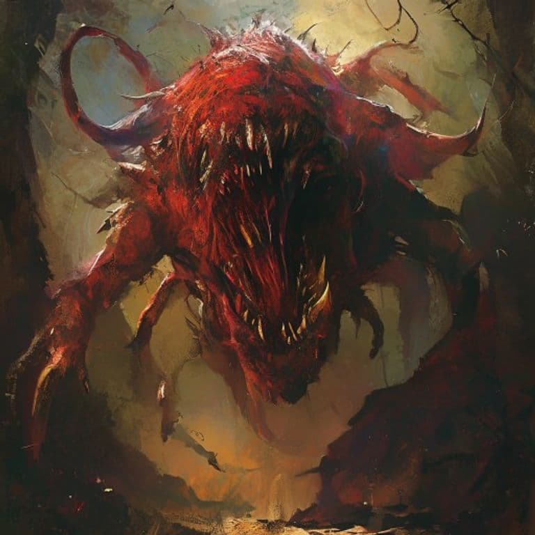 Kachlian — fantasy monster illustration