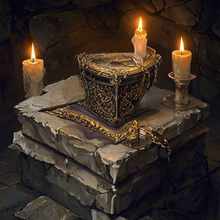 Bookkeeper Inkpot — fantasy item illustration. Bookkeeper Inkpot is a magic item (wondrous item) of uncommon rarity.