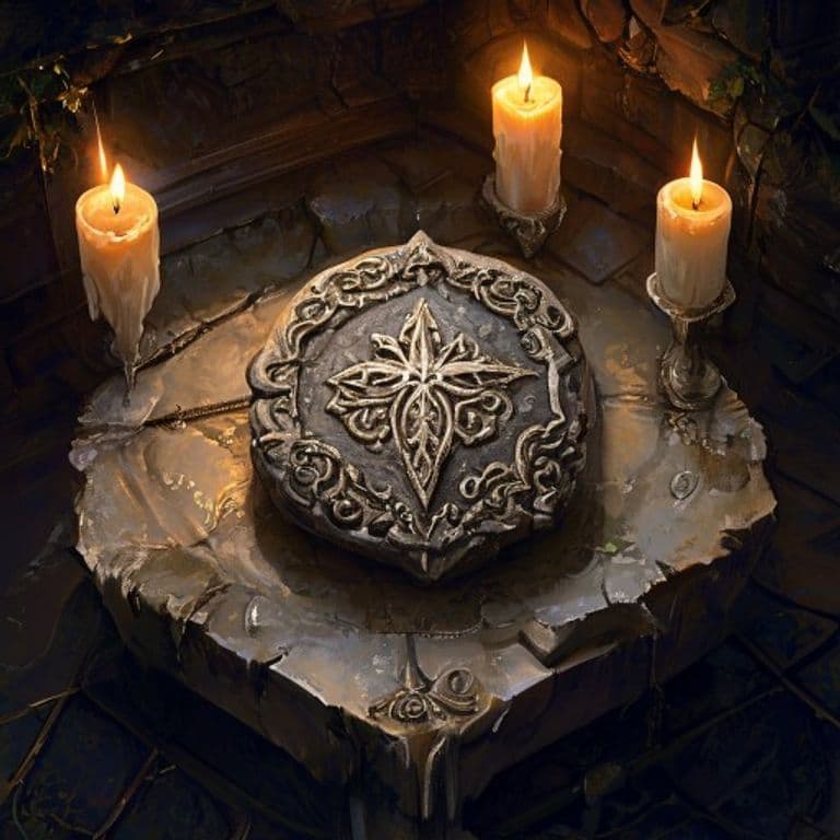 Periapt of Proof Against Lies — fantasy item illustration