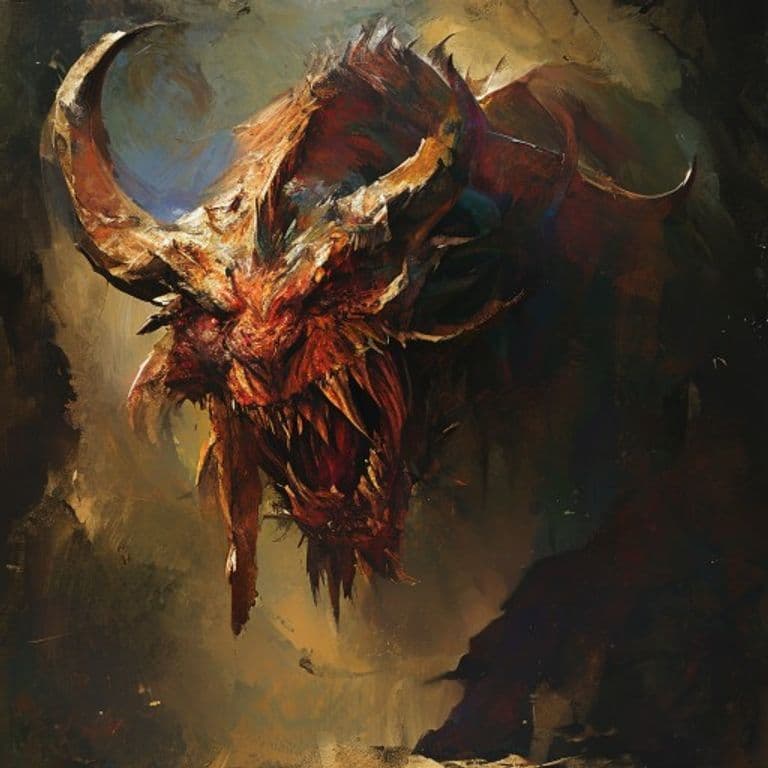 Tzepharion — fantasy monster illustration