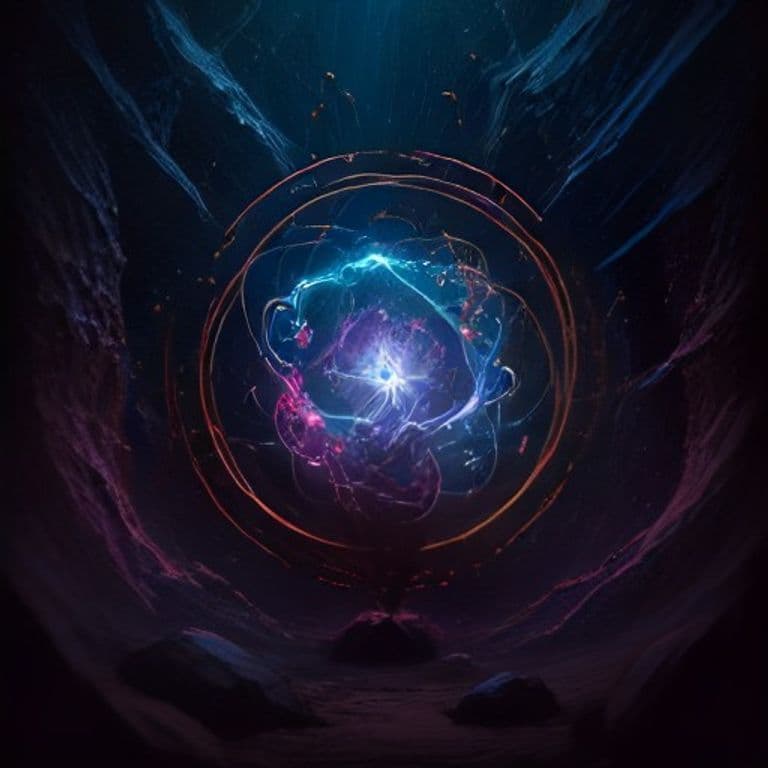 Time Jump — fantasy spell effect illustration. Time Jump is a 8th-level transmutation available to Bard, Sorcerer, Wizard.