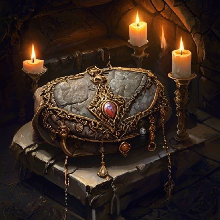 Blessed Pauper's Purse — fantasy item illustration. Blessed Pauper's Purse is a magic item (wondrous item) of common rarity.
