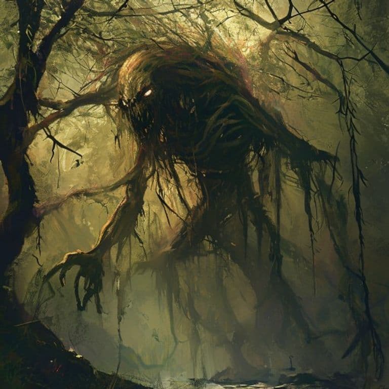 Willowhaunt — fantasy monster illustration