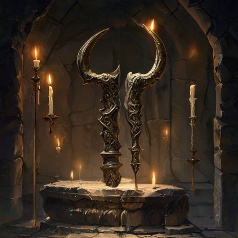 Horn of Valhalla — fantasy item illustration