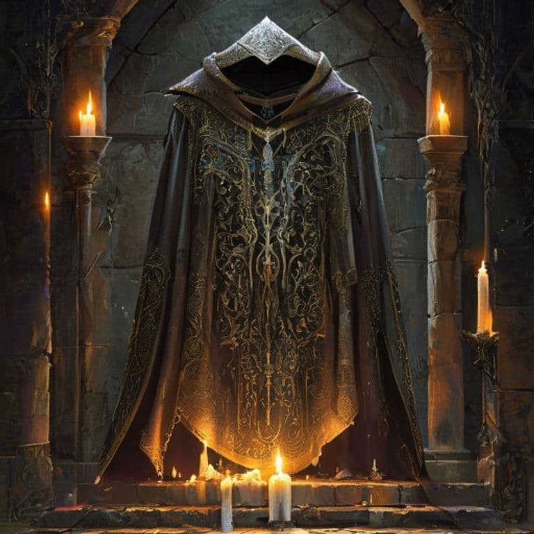 Cloak of the Empire — fantasy item illustration. Cloak of the Empire is a magic item (wondrous item) of uncommon rarity.