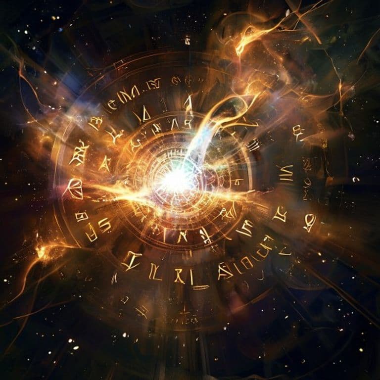 Time Slippage — fantasy spell effect illustration