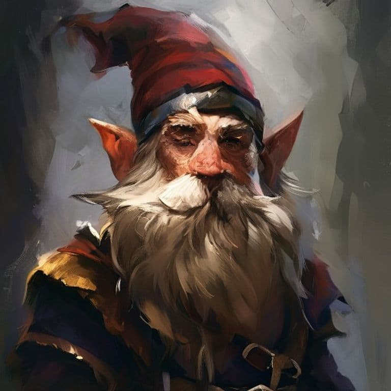 Gnome — fantasy race character portrait
