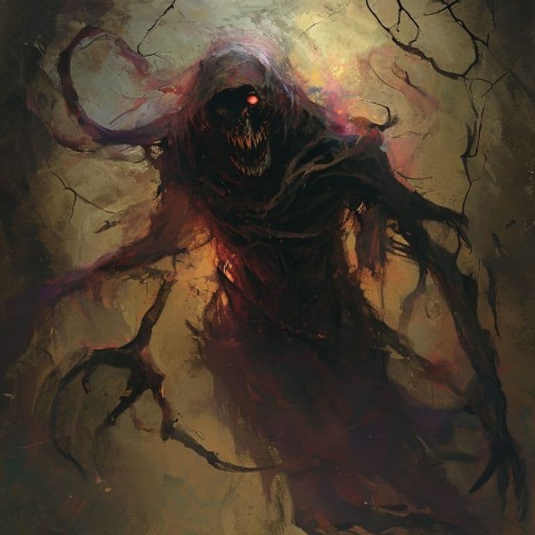 Deathwisp — fantasy monster illustration