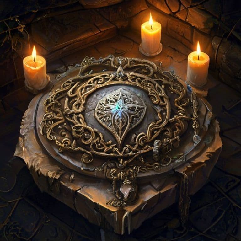 Amulet of the Planes — fantasy item illustration