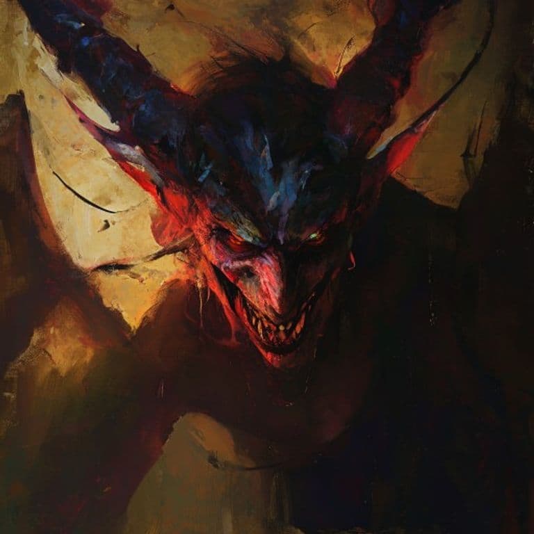 Succubus/Incubus — fantasy monster illustration