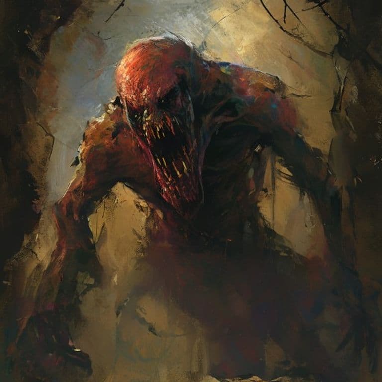 Darakhul — fantasy monster illustration