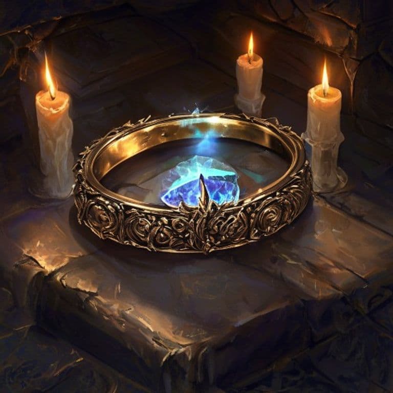 Ring of Protection — fantasy item illustration