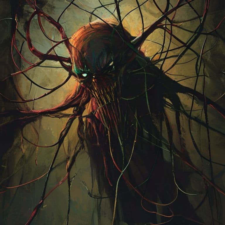 Jack of Strings — fantasy monster illustration