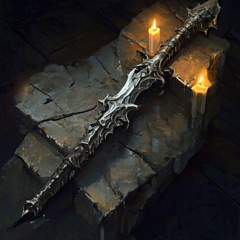Reef Splitter — fantasy item illustration