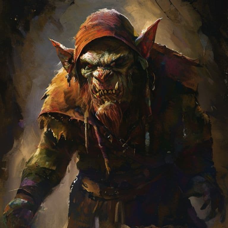 Hobgoblin Warlord — fantasy monster illustration