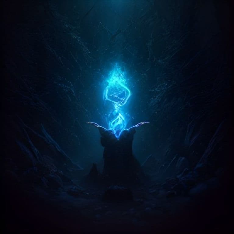 Conjure Spectral Dead — fantasy spell effect illustration. Conjure Spectral Dead is a 2nd-level conjuration available to Cleric, Warlock, Wizard.