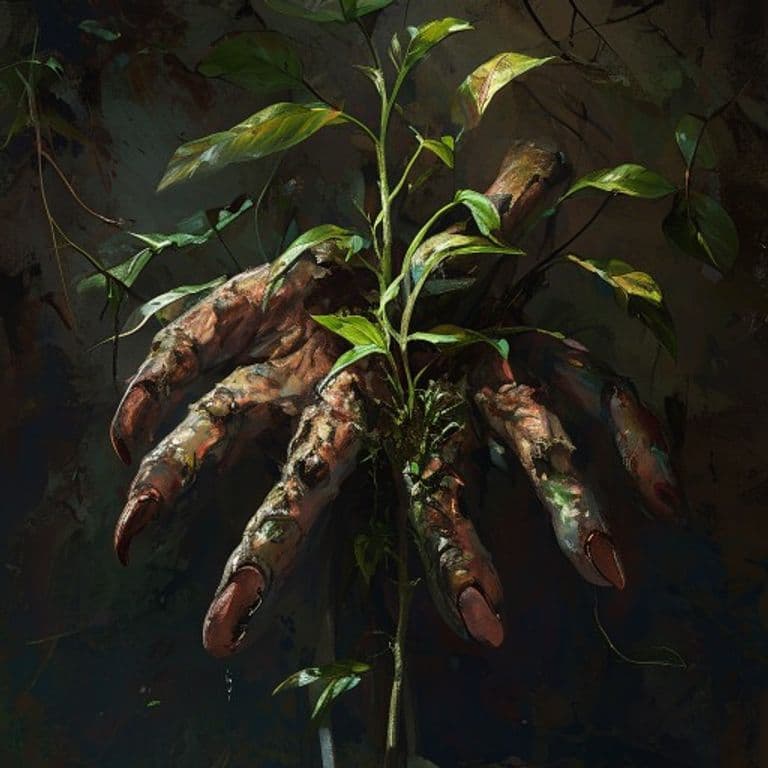 Dead Mans Fingers — fantasy monster illustration