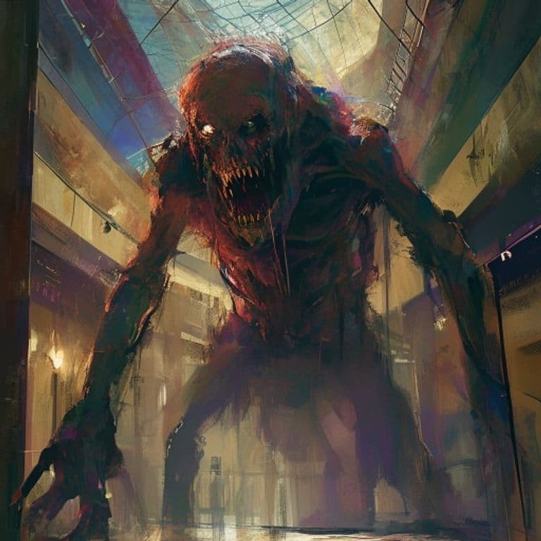 Mallqui — fantasy monster illustration