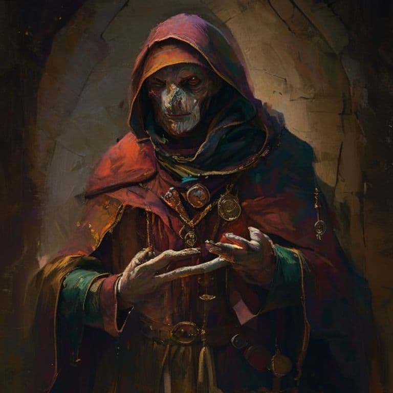 Cosmopolitan Alchemist — fantasy monster illustration