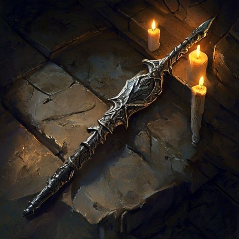 Tracking Dart — fantasy item illustration