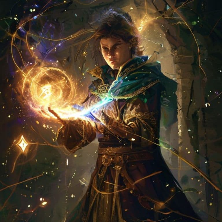 Tireless — fantasy spell effect illustration