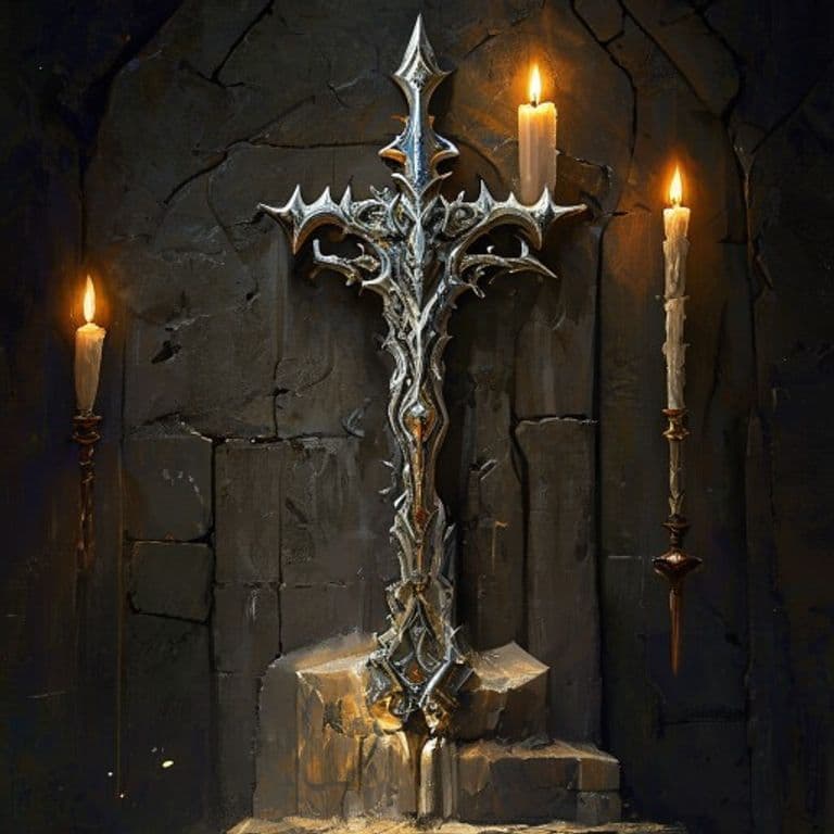 Holy Avenger — fantasy item illustration