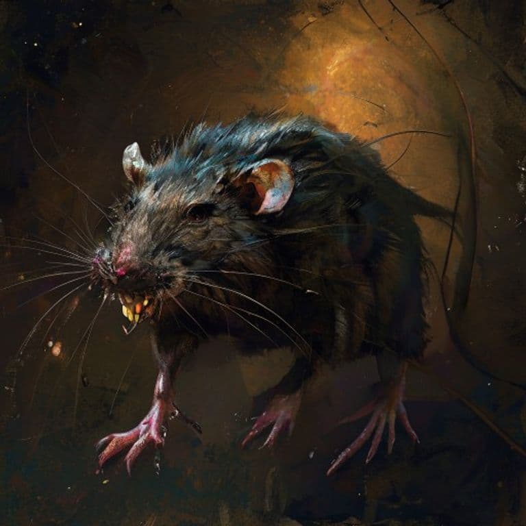 Ratatosk — fantasy monster illustration