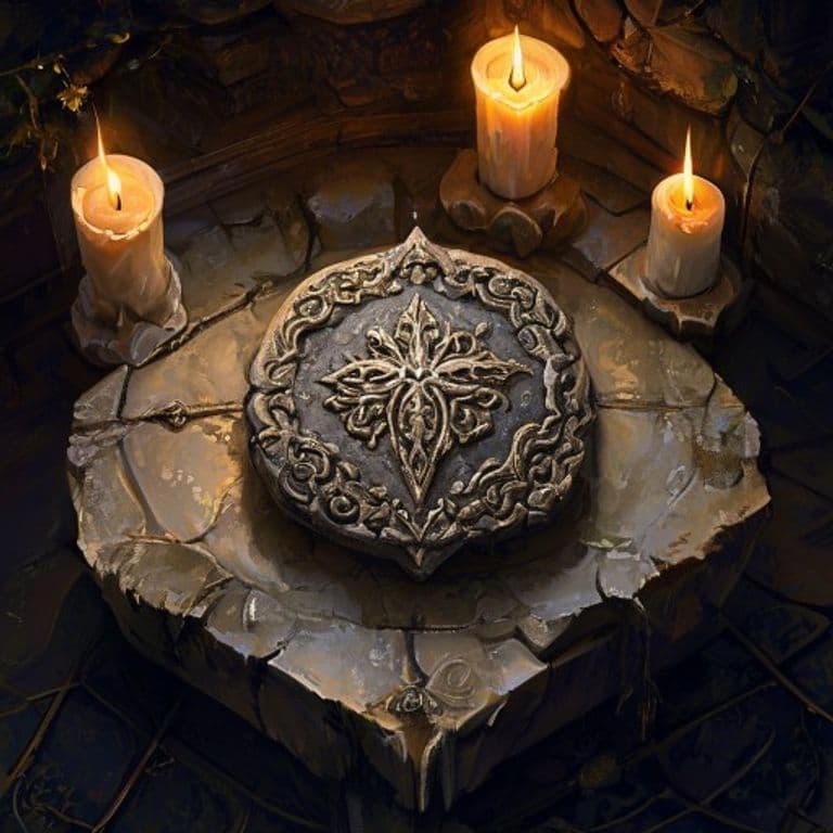 Periapt of Wound Closure — fantasy item illustration
