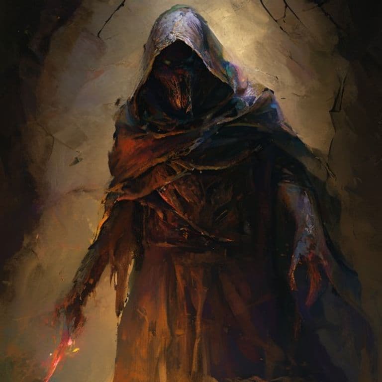 Mage — fantasy monster illustration