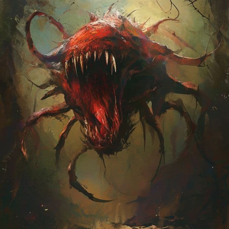 Mortifera — fantasy monster illustration