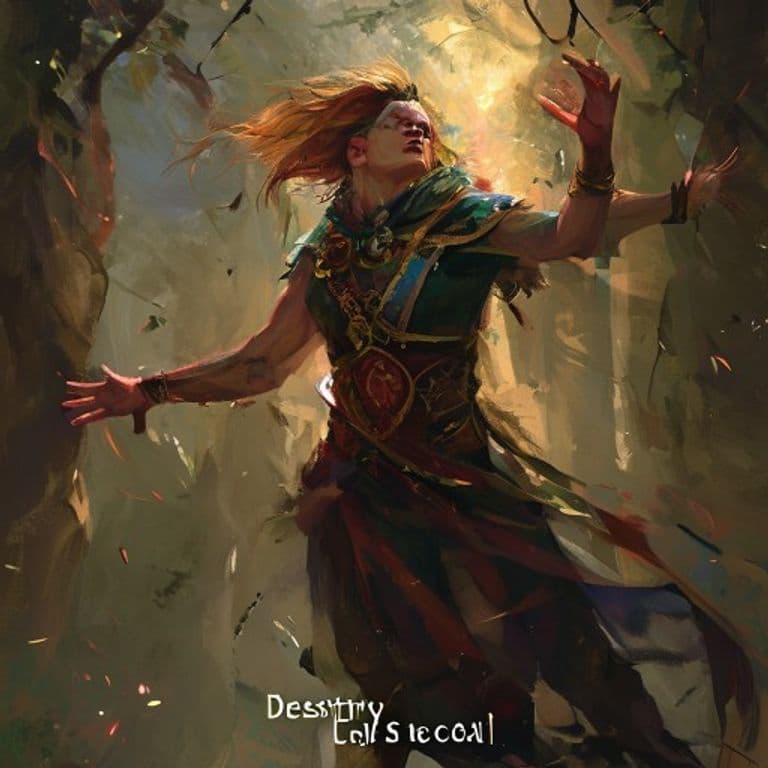 Destiny's Call — fantasy feat illustration. Destiny's Call is a feat.