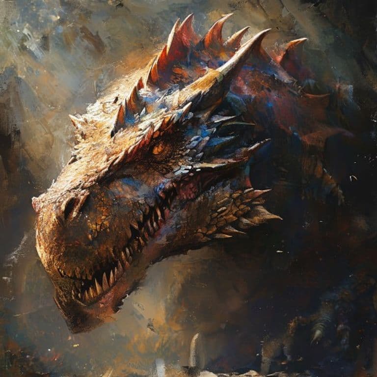 Dracotaur — fantasy monster illustration