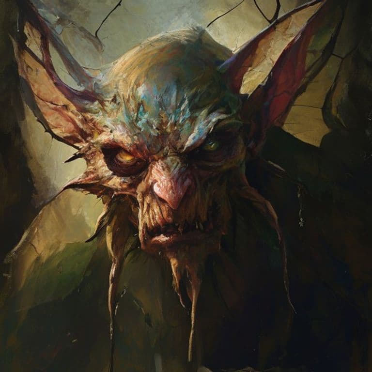 Scrofin — fantasy monster illustration