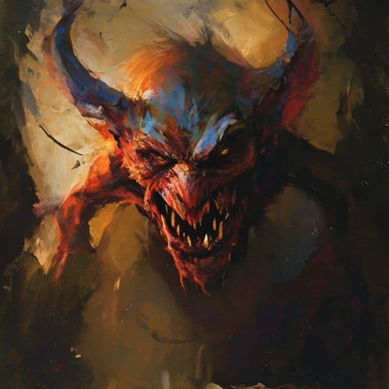 Imp — fantasy monster illustration