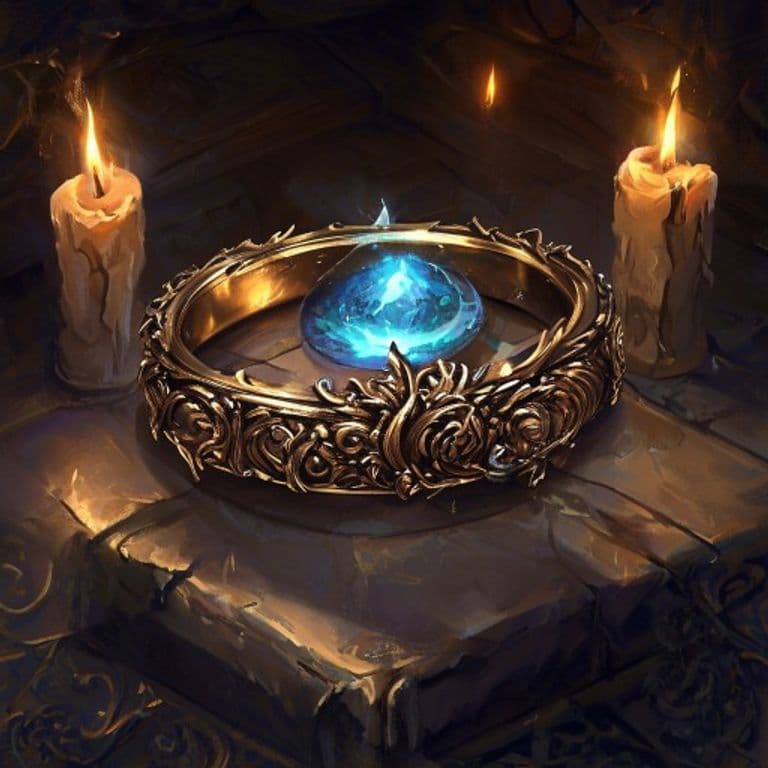Ring of Imperious Command — fantasy item illustration