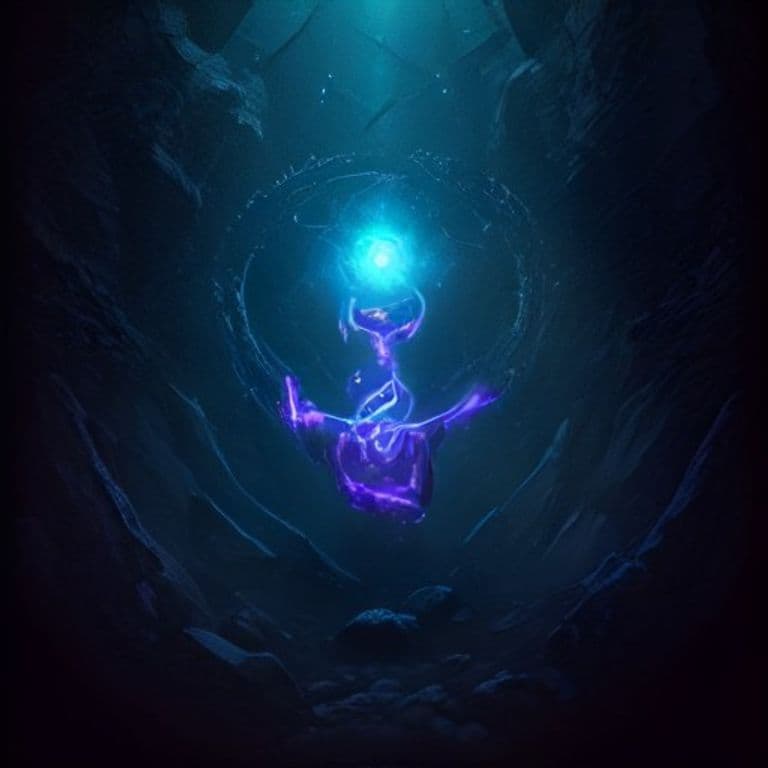Resurrection — fantasy spell effect illustration. Resurrection is a 7th-level necromancy available to Bard, Cleric.